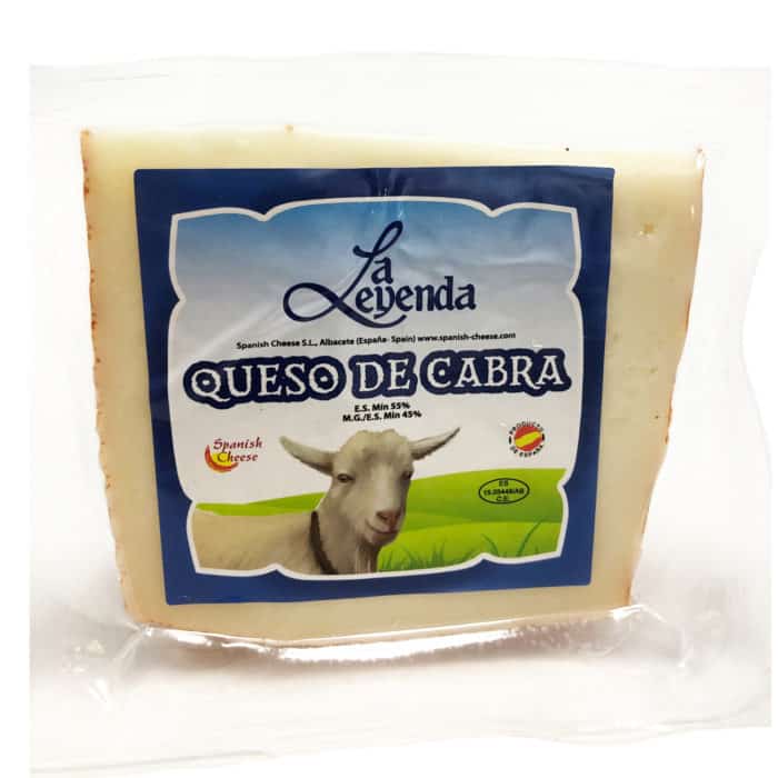 queso de cabra ziegenkaese front