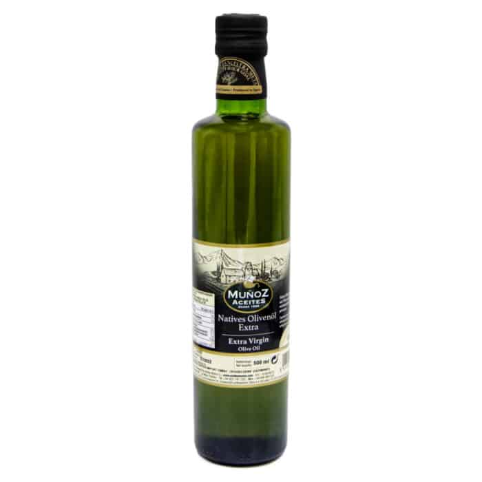 aceite de oliva virgen extra muñoz aceites natives olivenoel extra 05l front