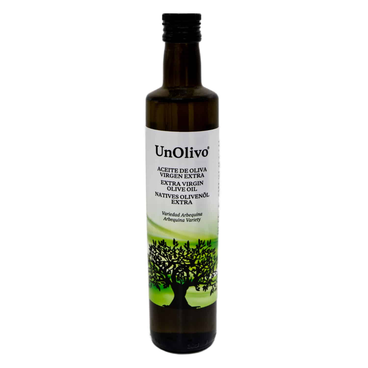 aceite de oliva virgen extra unolivo natives olivenoel extra 05l front