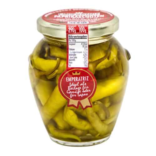 pimientos en vinagre extra emperatriz paprikaschoten in extra essig 100g front