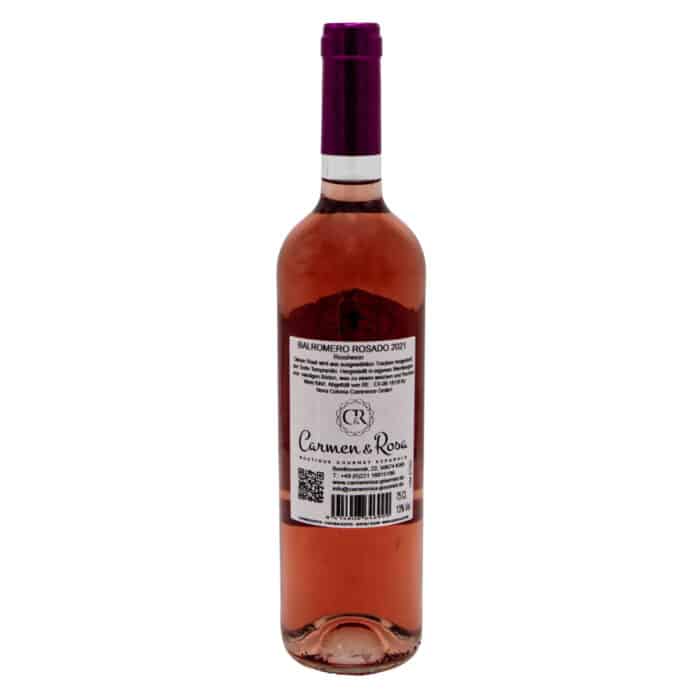 rosewein balromero rosado 075l back