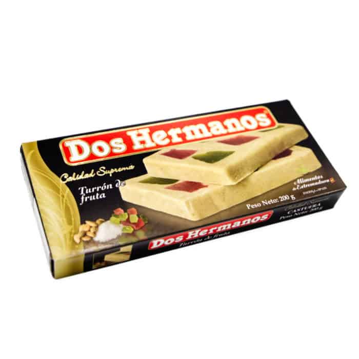 turrón de fruta frucht nougat front