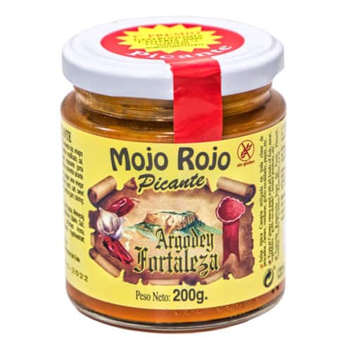 mojo rojo picante argodey fortaleza rote mojo sauce scharf 200g front