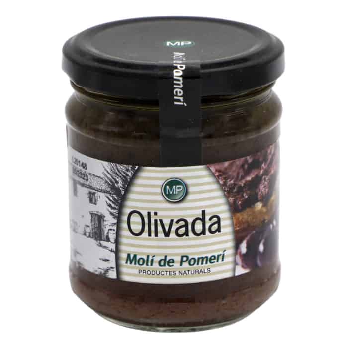 olivada moli pomeri olivencreme aus schwarzen oliven 185g front