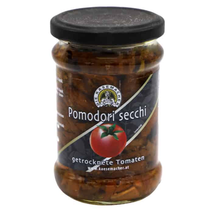 pomodori secchi getrocknete tomaten mariniert in rapsoel 140g front