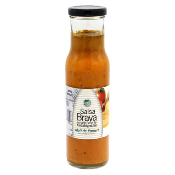 salsa brava moli de pomeri scharfe sosse fuer kartoffelgerichte 240g