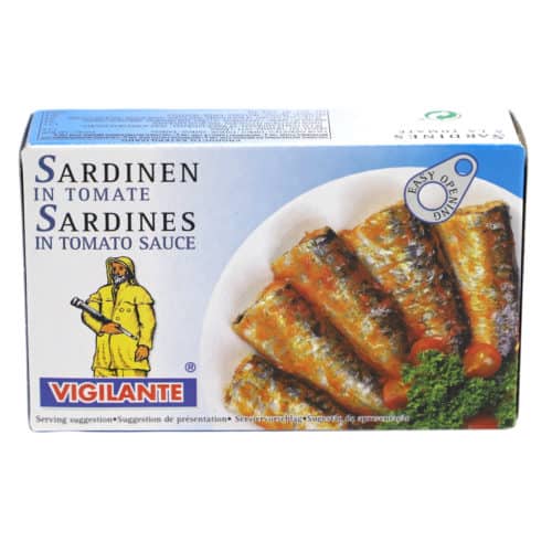 sardinas em tomate 88g sardinen in tomatensauce front