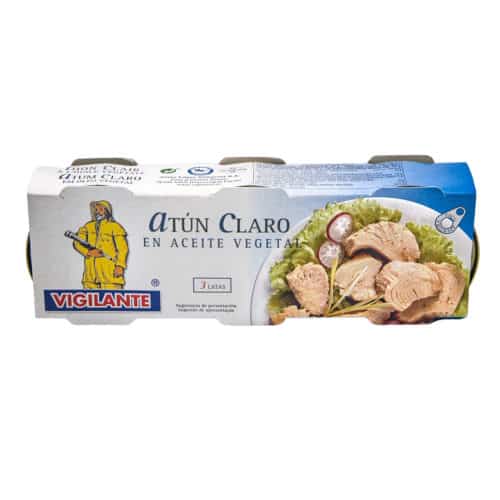 atún blanco en aceite de oliva 3 latas weisser thunfisch in olivenoel dosen 3x 52g front