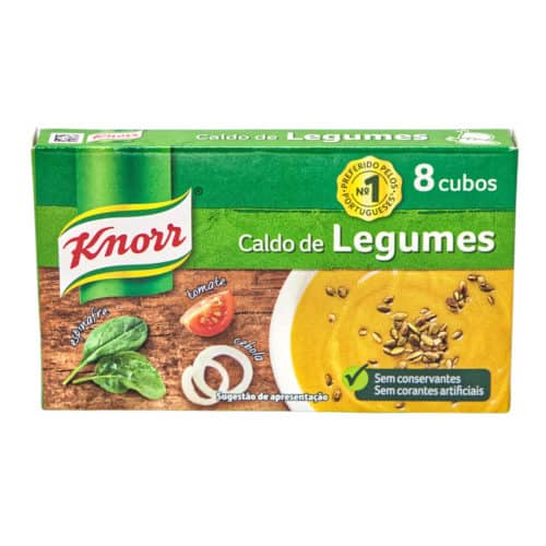 caldo de legumes 8 cubos knorr gemuesebruehe 8 wuerfel 80g front