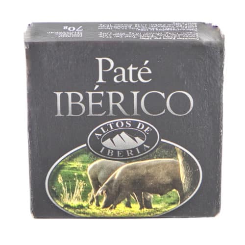 paté ibérico altos de iberia iberische pastete 70g front