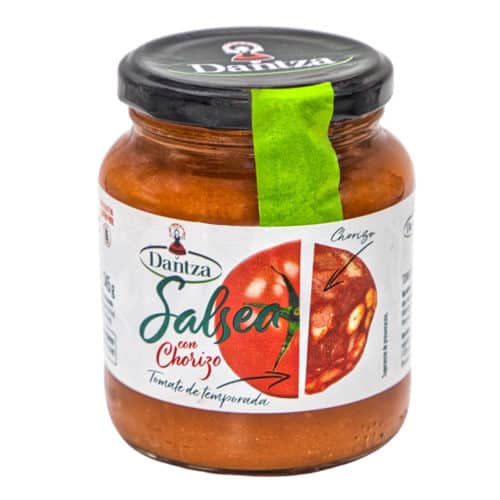 salsea con chorizo dantza tomatensauce mit paprikawurst 345g front