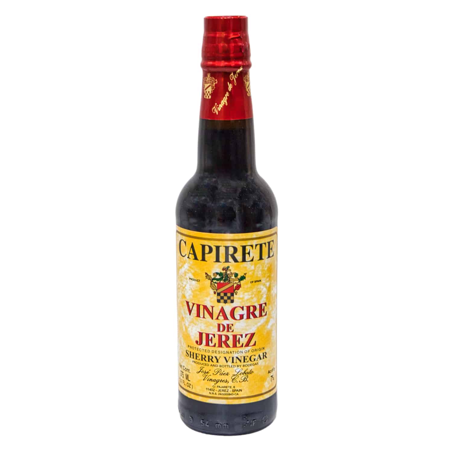 vinagre de jerez capirete sherry essig 375ml front