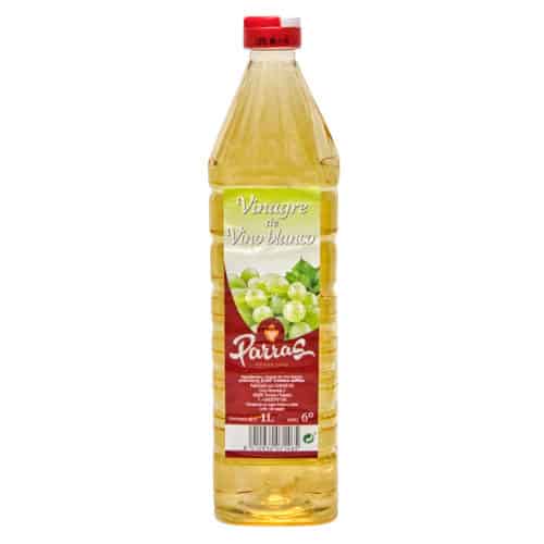 vinagre de vino blanco parras weissweinessig 1l front