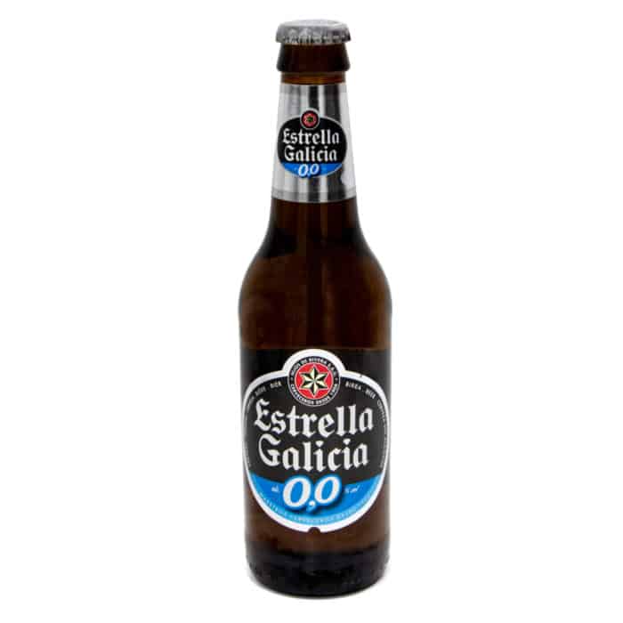 cerveza sin alcohol estrella galicia spanisches bier alkoholfrei 033l front