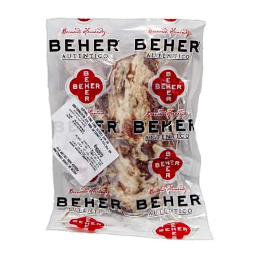 presa de cerdo congelada beher gefrorener schweinenacken front