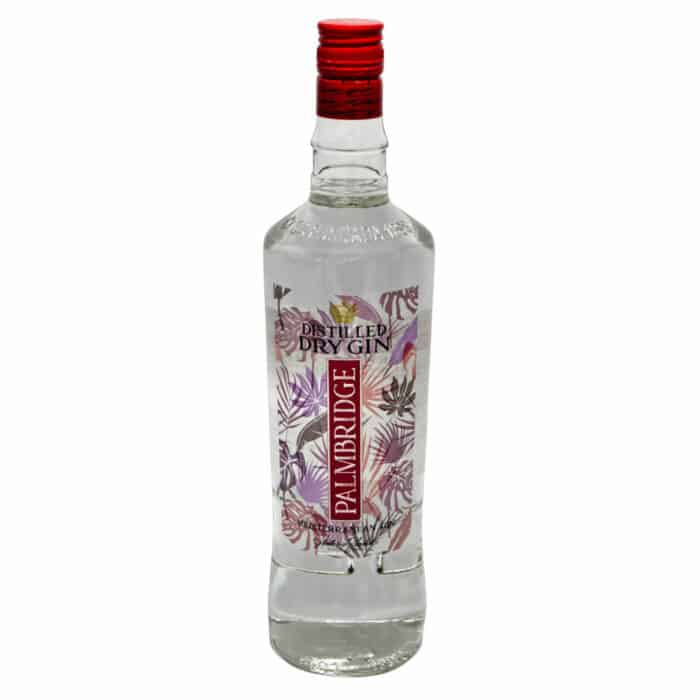 palmbridge dry gin 1l front