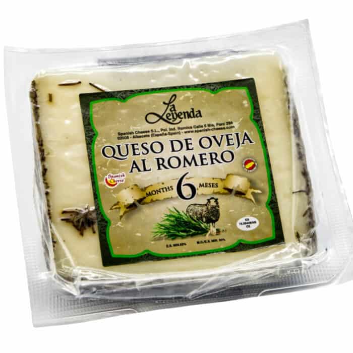 queso de oveja al romero 200 g schafskaese mit rosmarin front