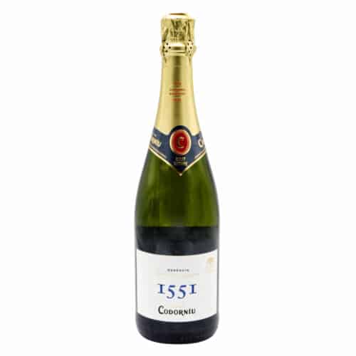 cava codorniu 1551 brut natur 075l front