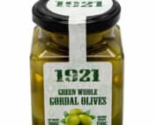 gruene ganze gordal oliven 1921 green whole gordal olives 140g front