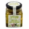 gruene ganze gordal oliven mit knoblauch und rosmarin 1921 green whole gordal olives garlic and rosemary 140g front