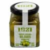 gruene gordal oliven ohne kerne 1921 green gordal olives boneless 140g front