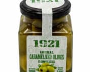 karamellisierte gordal oliven ohne kerne 1921 gordal caramelized olives boneless 140g front