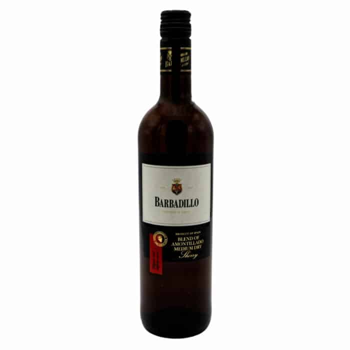 sherry barbadillo blend of amontillado medium dry 075l front
